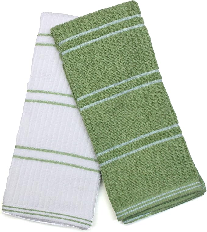 Basic Ribbed Terry Kitchen Dish Towels