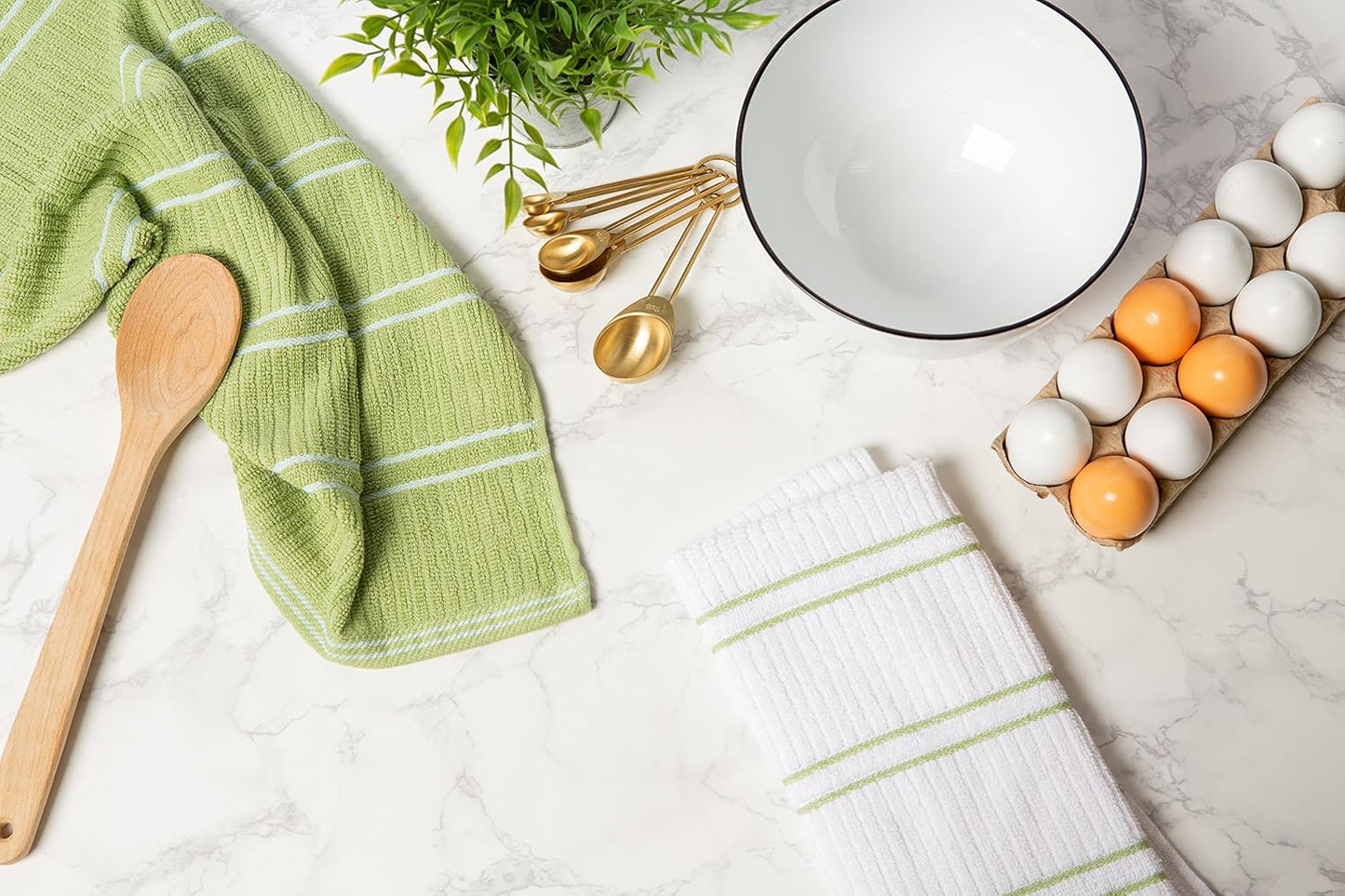 Basic Ribbed Terry Kitchen Dish Towels