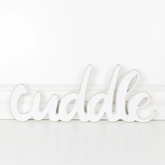 19x7.5x1 Wood Cutout (CDL) White