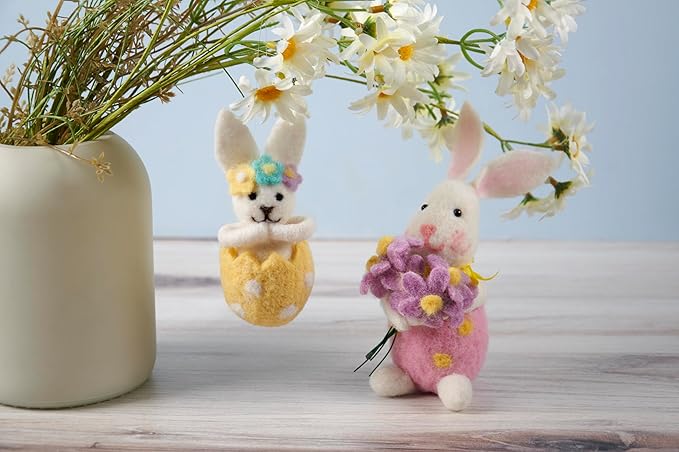 Bunny With Bouquet Critter