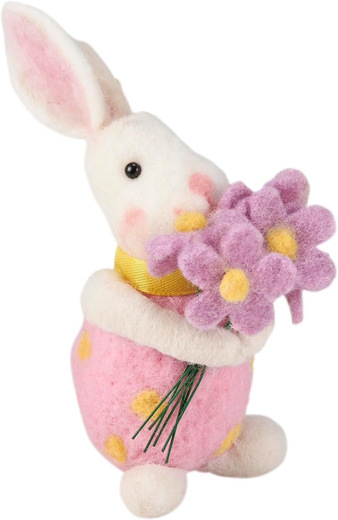 Bunny With Bouquet Critter