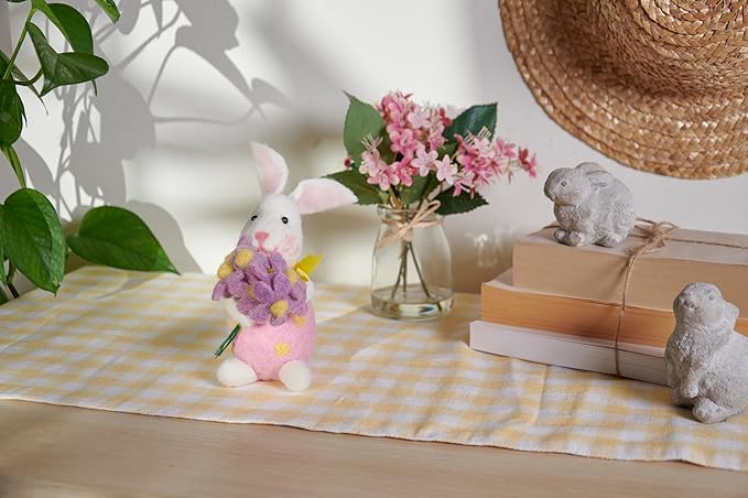 Bunny With Bouquet Critter