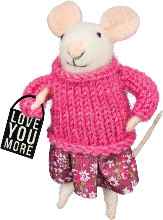 Love You More Mouse Critter