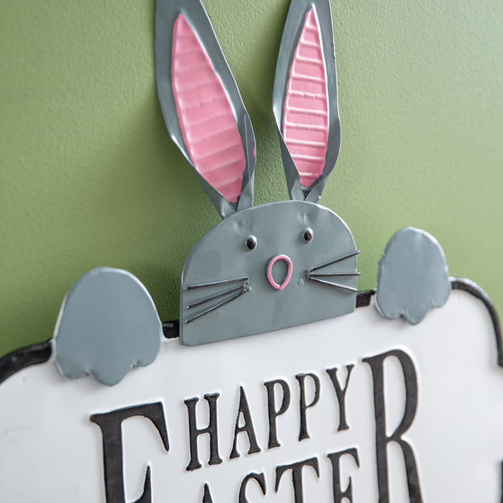 Happy Easter Bunny Sign