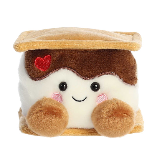 5" Fudgey Heart S'more