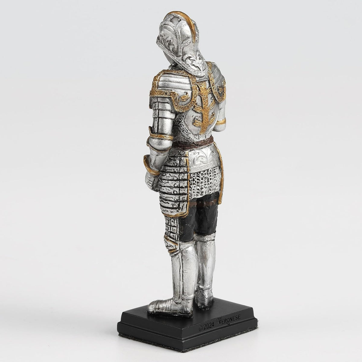 German Ceremonial Knight Armor Sword Stance