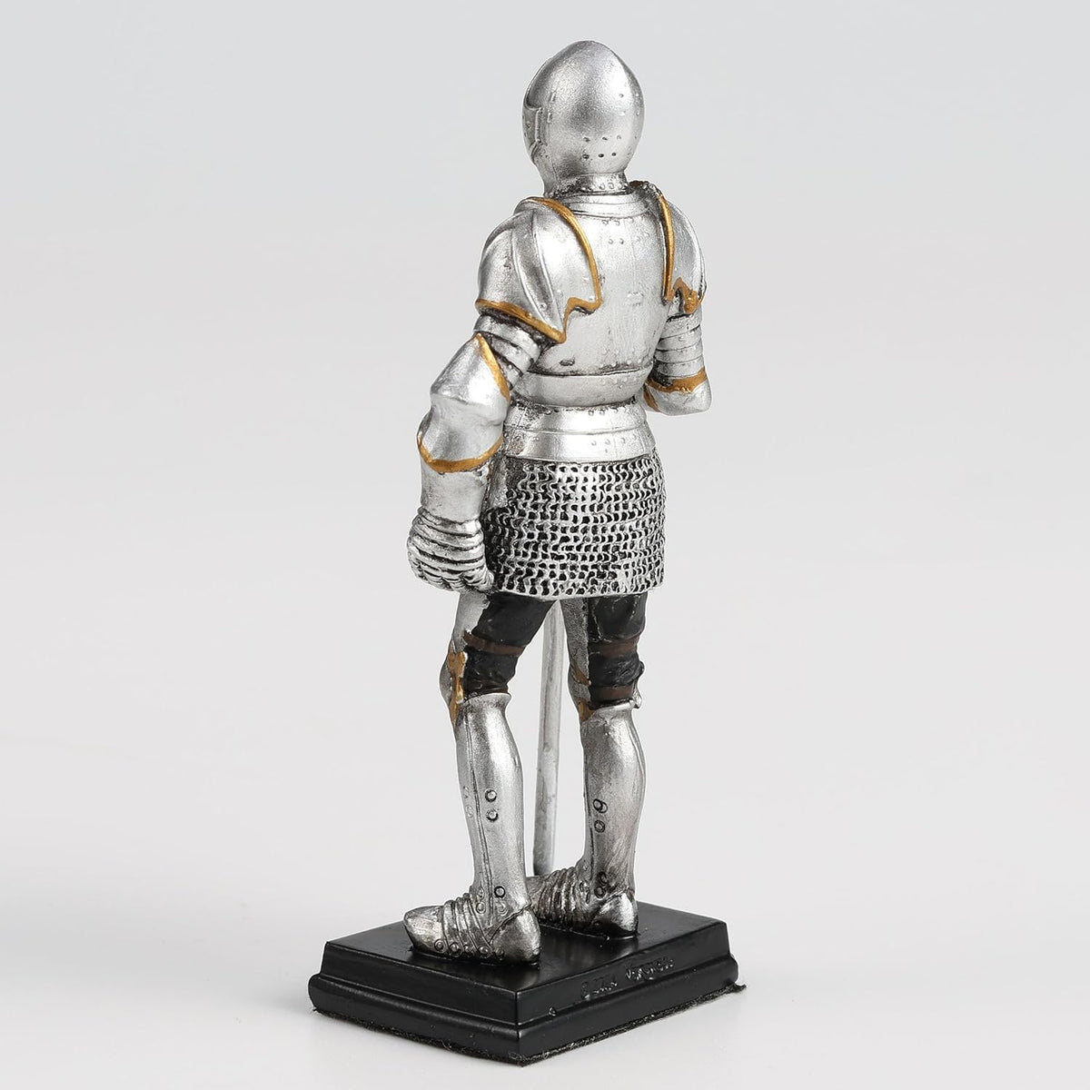 Medieval Knight Armor Sword Stance