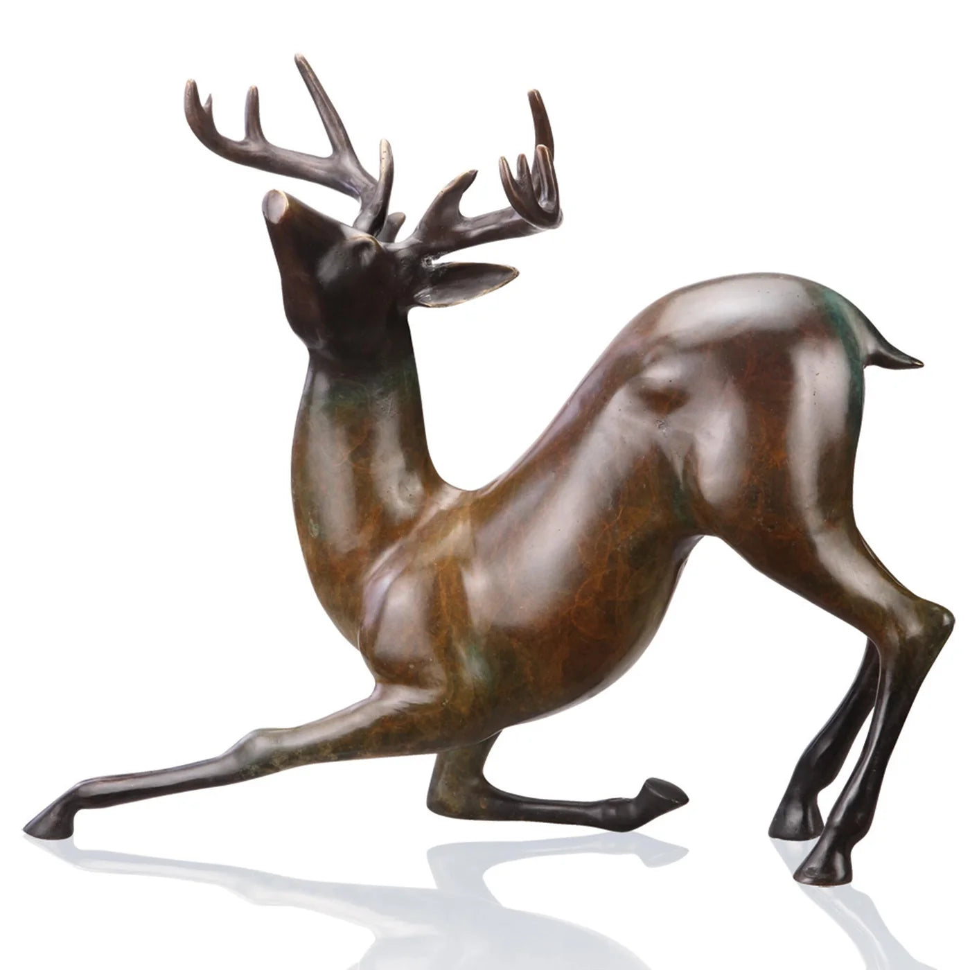 Contemporary Deer Sculpture