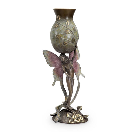 Rose Garden Fairy Vase