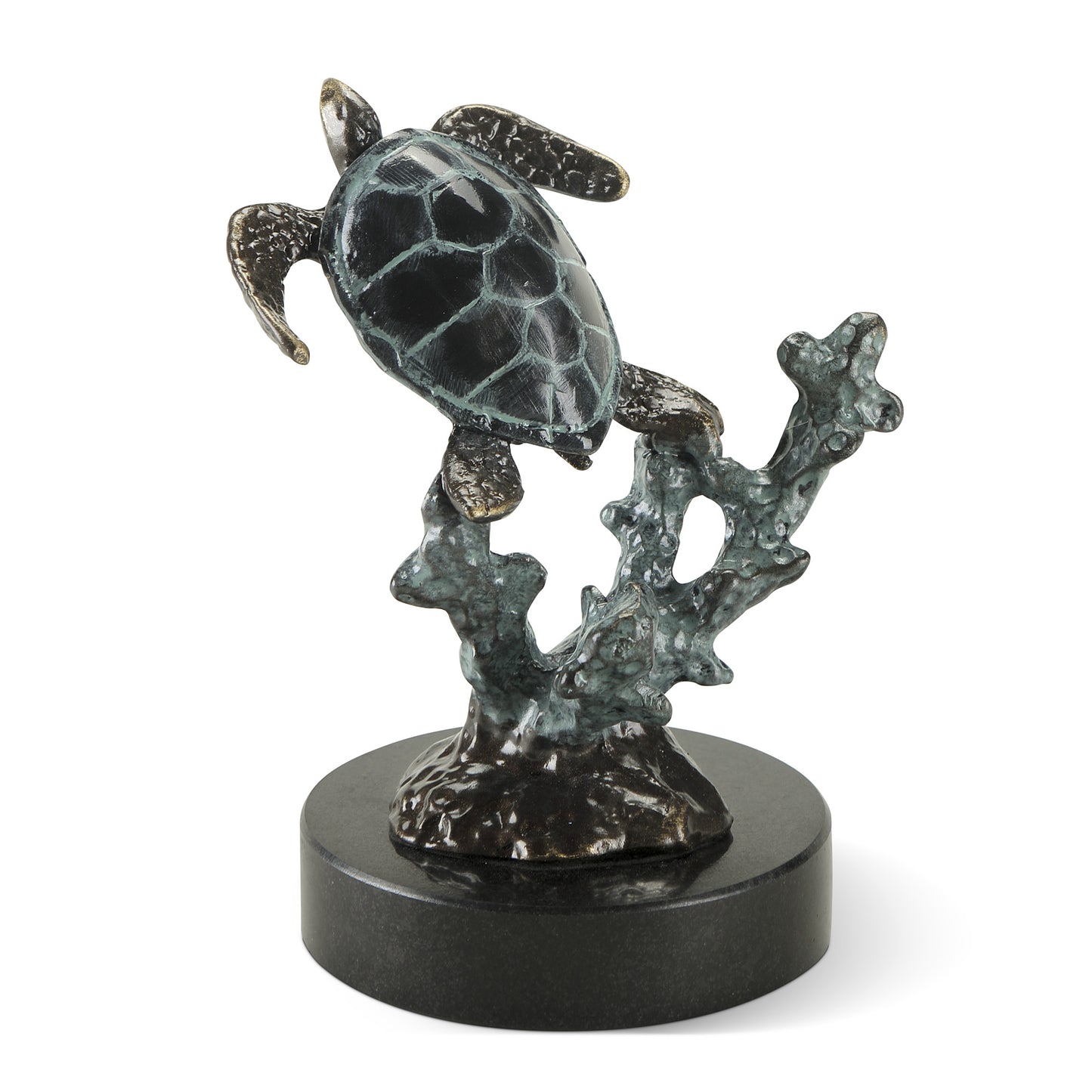 Cast Aluminum Solo Sea Turtle