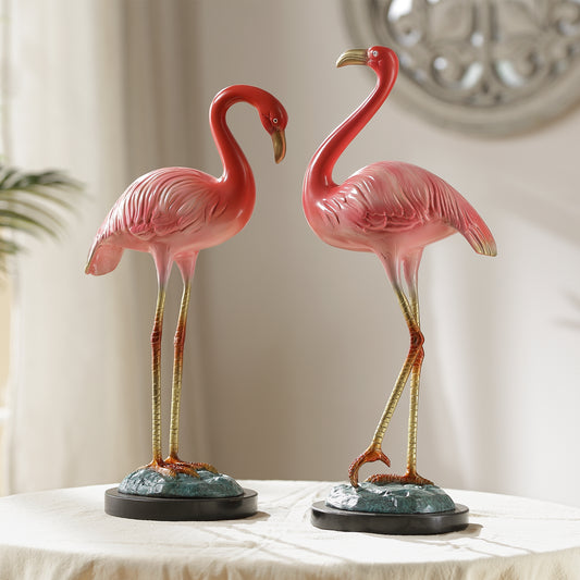 Fun-Loving Flamingo Pair