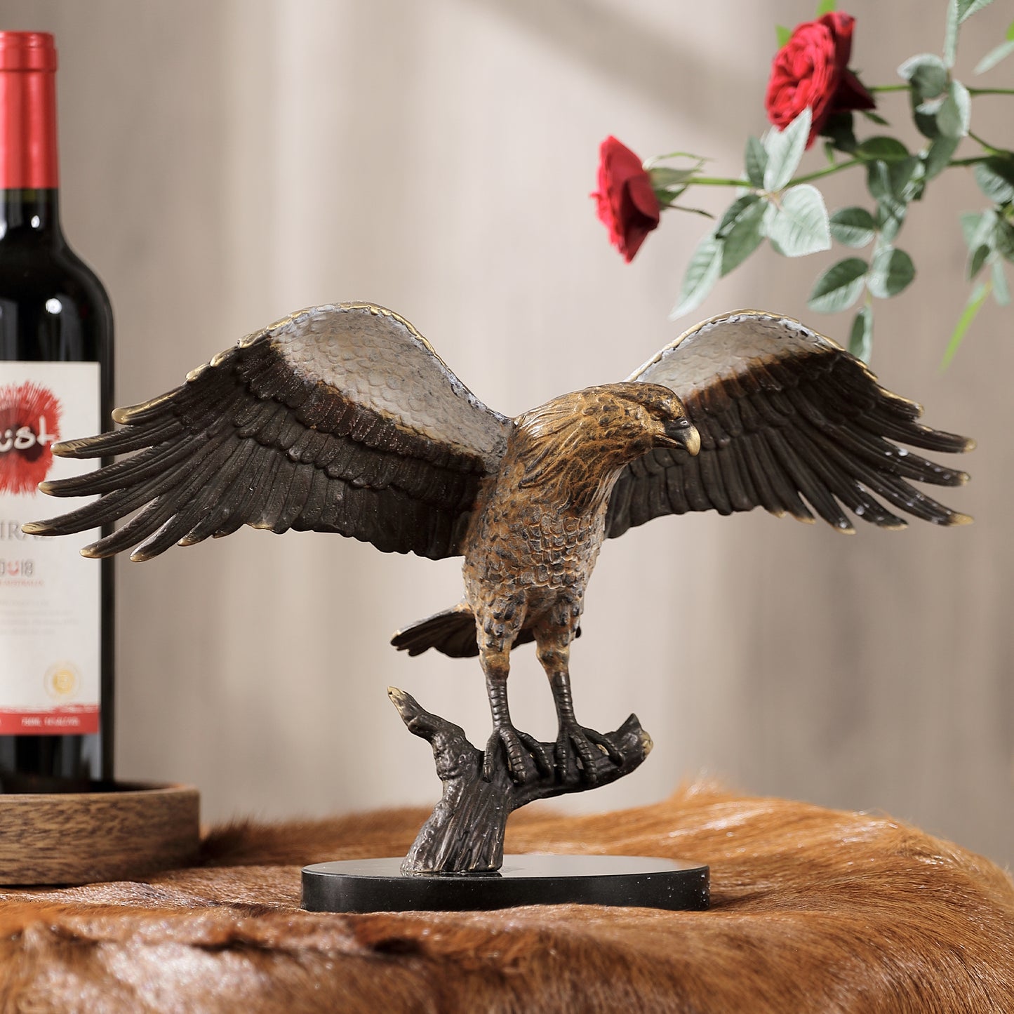 Majestic Eagle On Branch