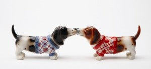 Nothing But A Hound Dog Salt & Pepper Shaker
