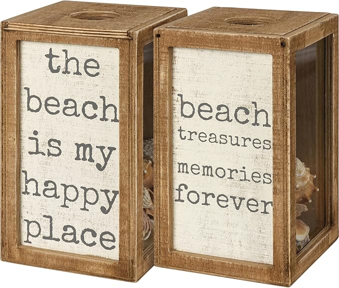 The Beach Is My Happy Place Shell Holder