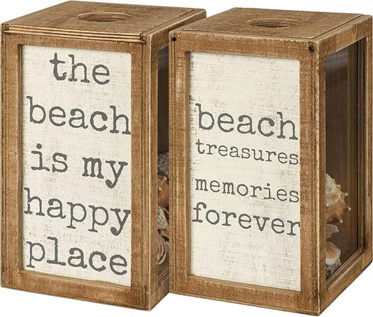 The Beach Is My Happy Place Shell Holder