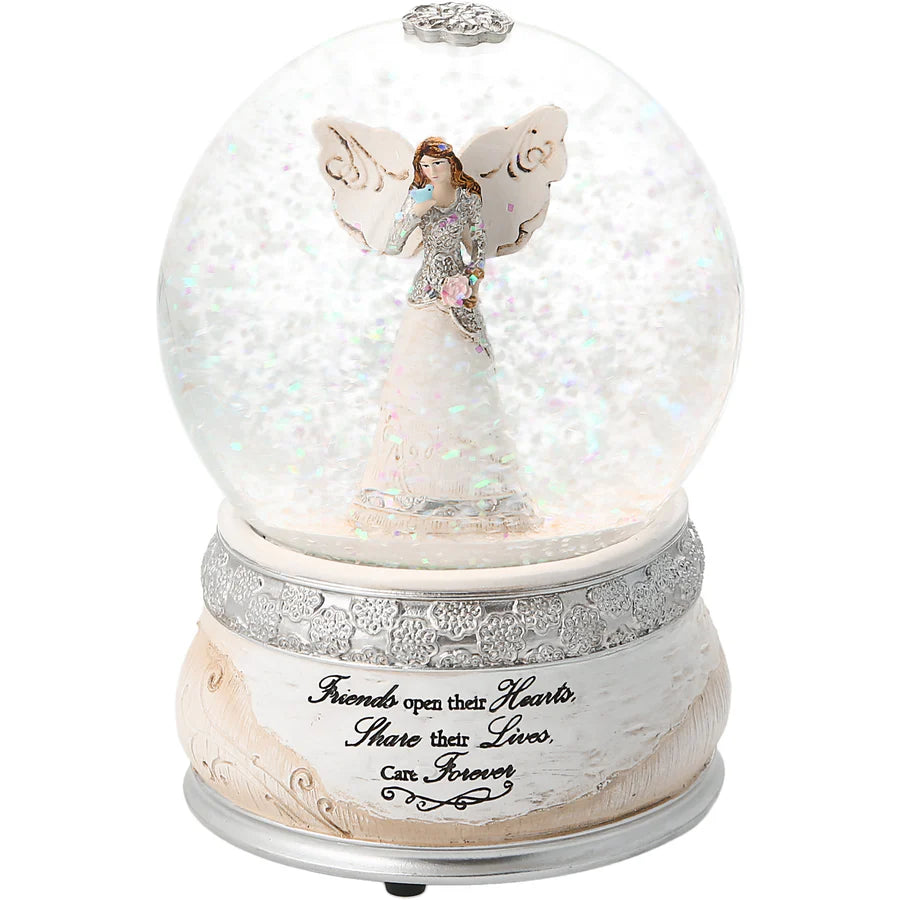 Friends Angel Musical Waterglobe