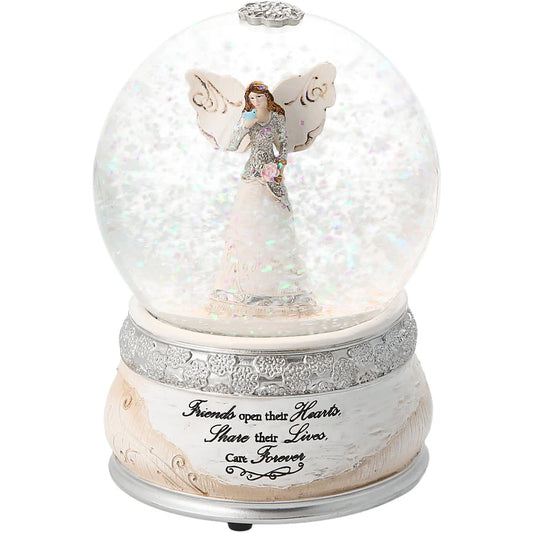 Friends Angel Musical Waterglobe