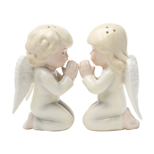 Angels Kneeling  Salt & Pepper Shakers