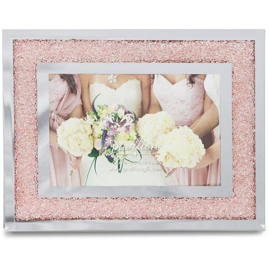 Glorious Occasions Pink Crystal Wedding Bridesmaids Picture Frame