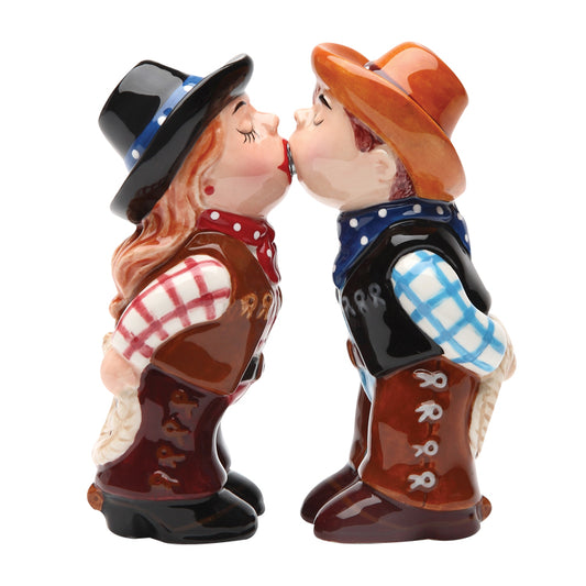 Cowboy and Cowgirl Salt and Pepper Shakers