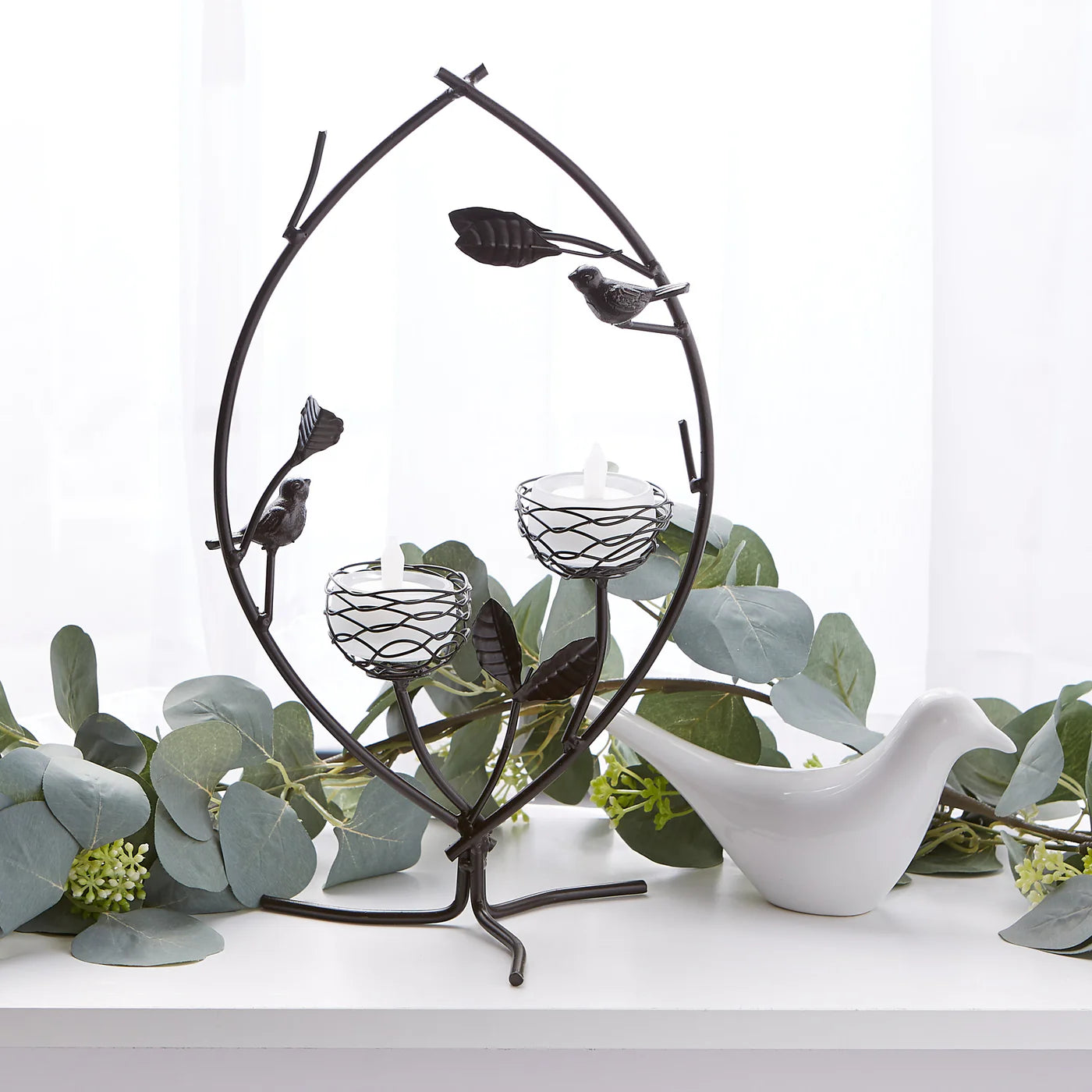 Harmony Birdies Tealight Holder
