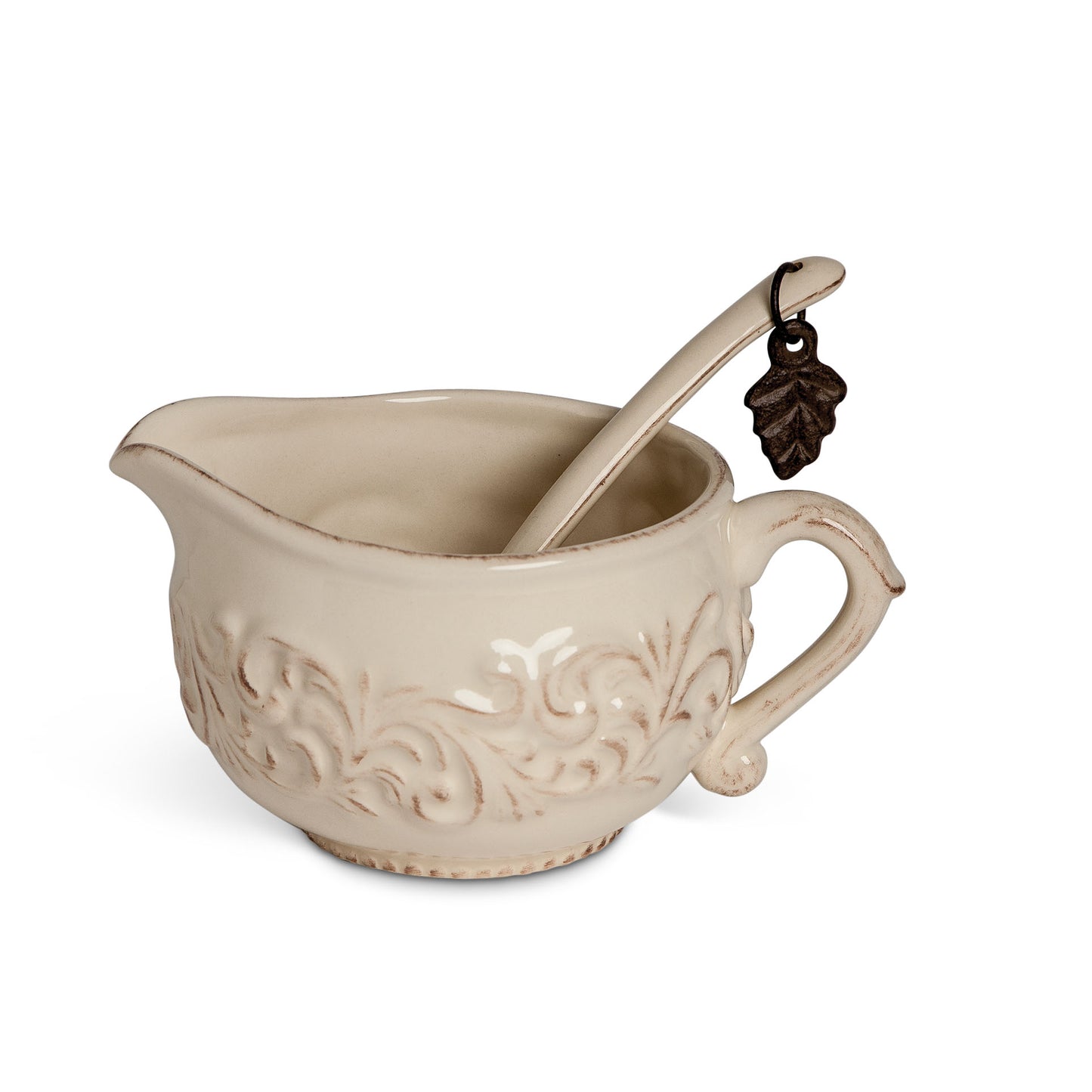 Acanthus Sauce Boat With Ladle