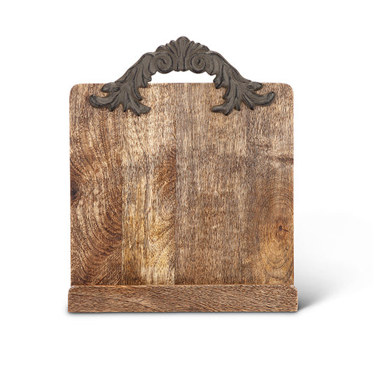 Wood Cookbook/Tablet Stand