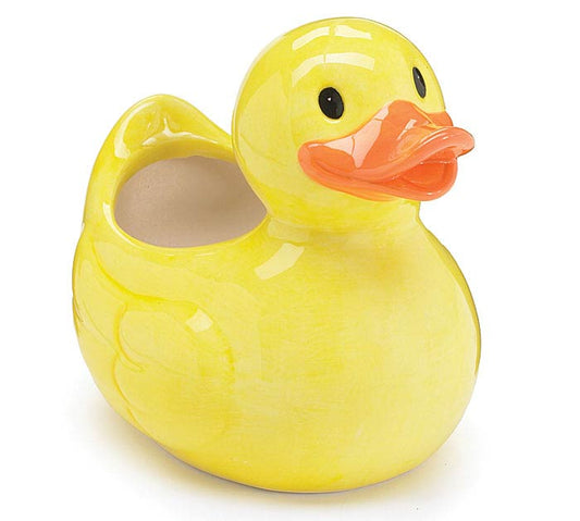 Baby Duck Shape Ceramic Planter