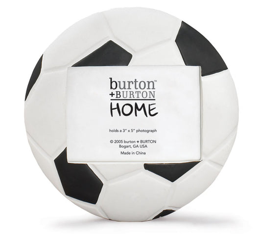 Soccer Ball Shaped Picture Frame
