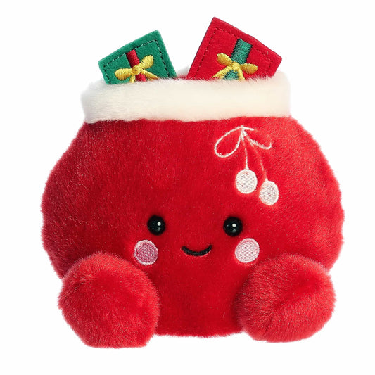 Palm Pals - 5" Velvet Santa Bag
