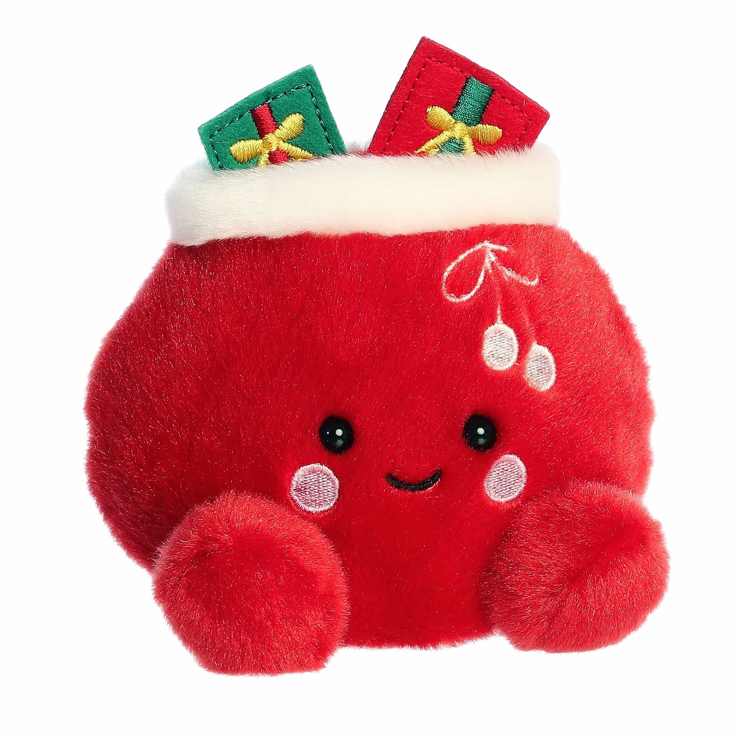 Palm Pals - 5" Velvet Santa Bag