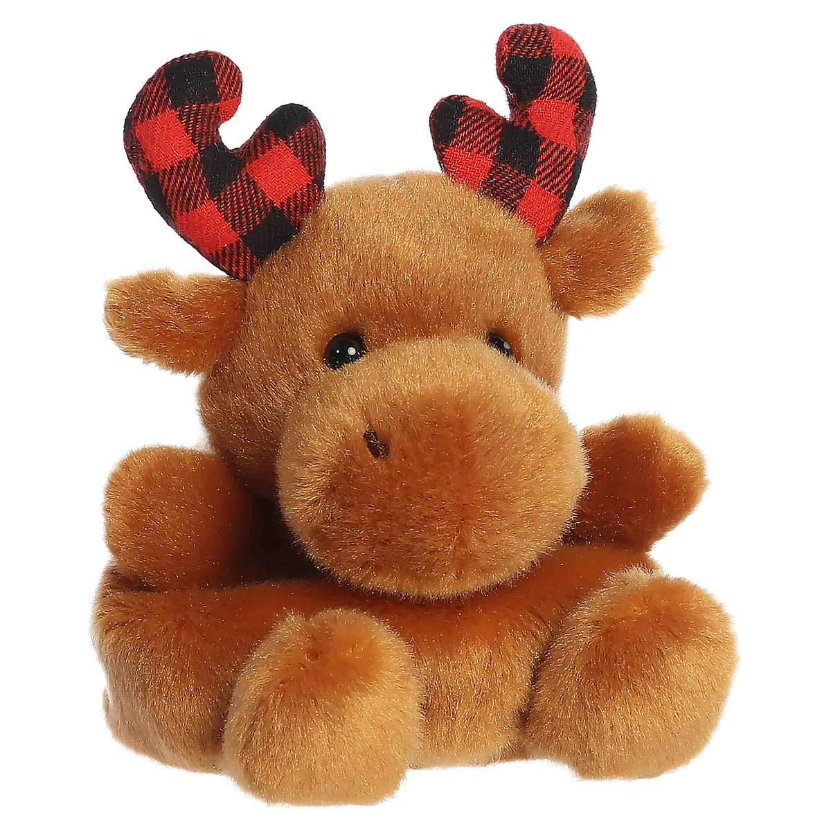 Palm Pals 4" Clove Plaid Moose