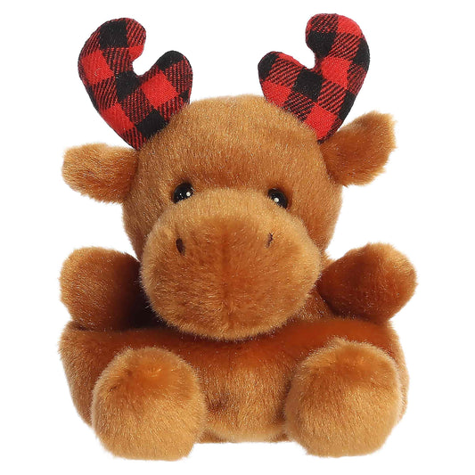 Palm Pals 4" Clove Plaid Moose