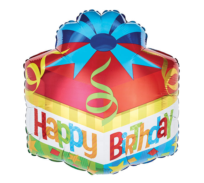 18" Birthday Gift Balloon