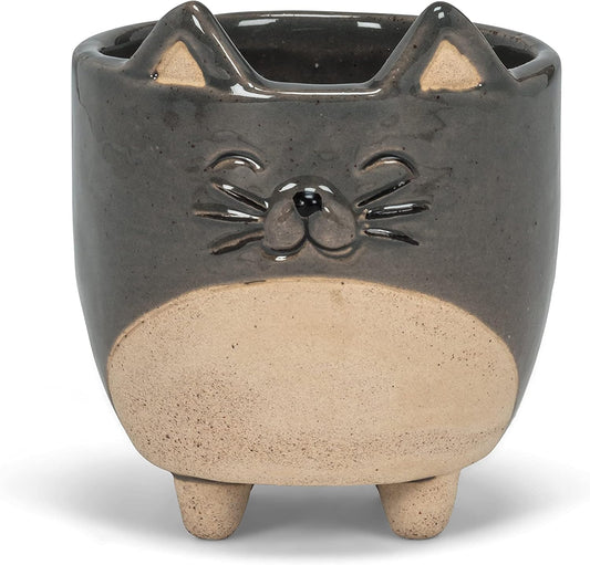 Small Cat On Legs Planter