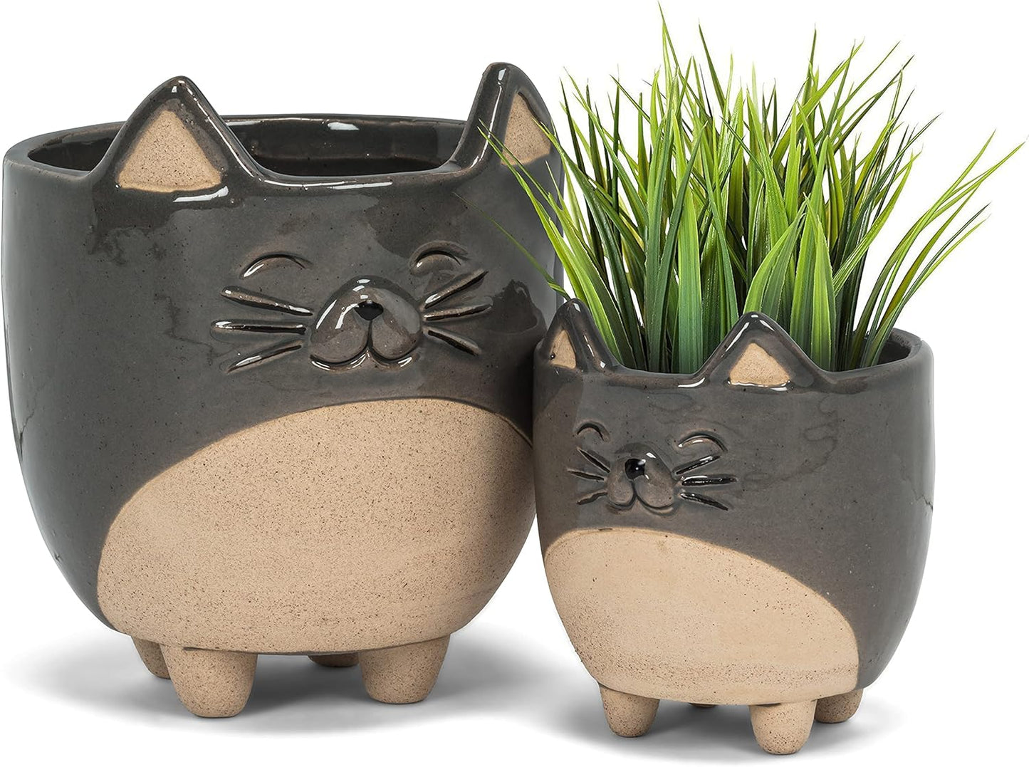 Small Cat On Legs Planter