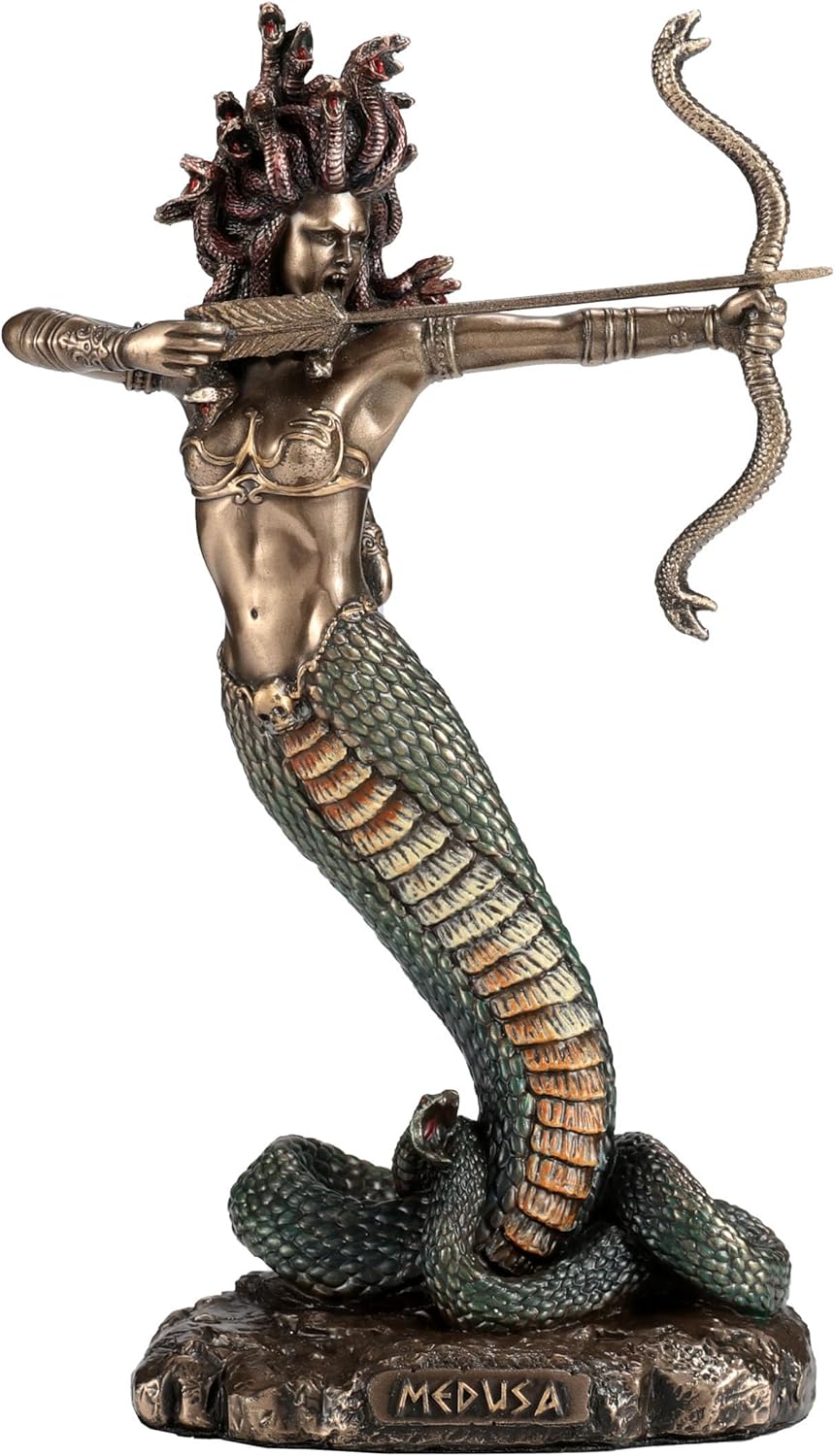 Furious Medusa Shooting Arrow