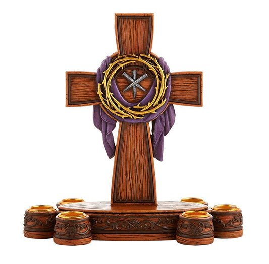 Lenten Candle Holder