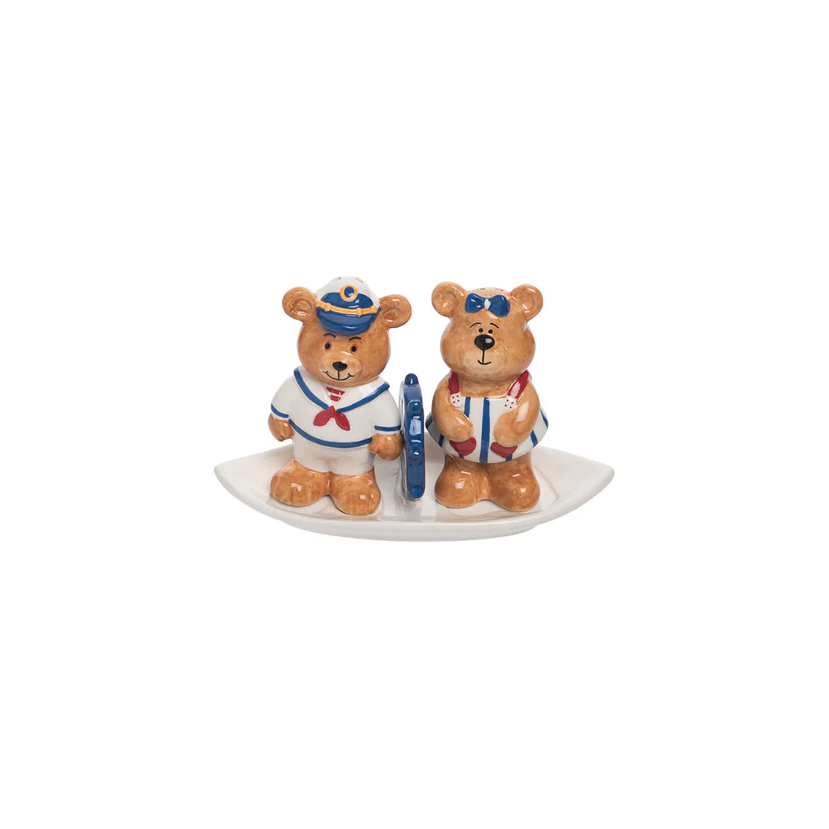 Nautical Bears Salt & Pepper Shaker Set