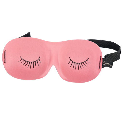 Ultralight Sleep Mask - Strawberry Eyelashes