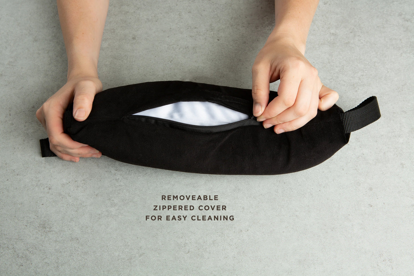 Baxter Adjustable Back Pillow - Black