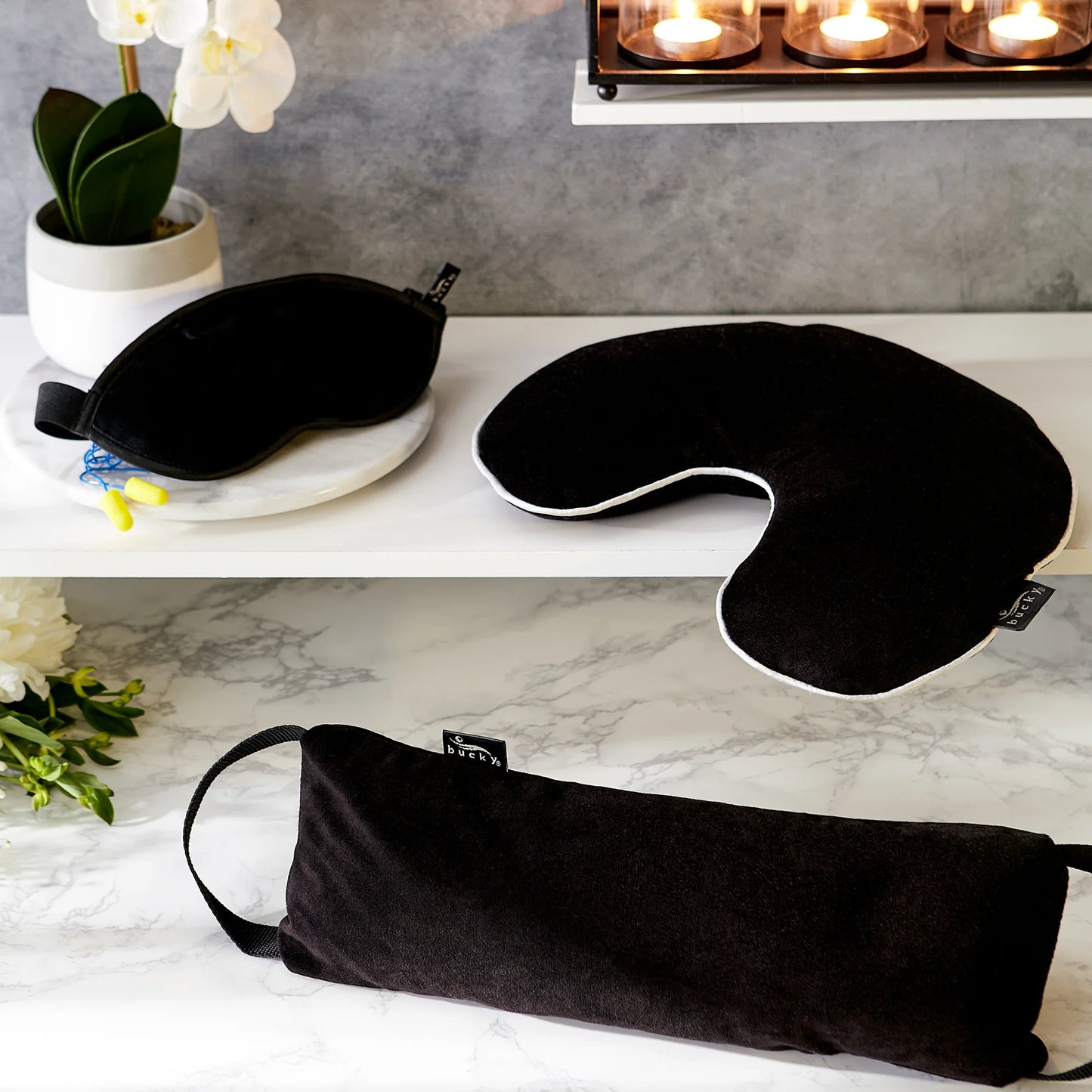 Baxter Adjustable Back Pillow - Black
