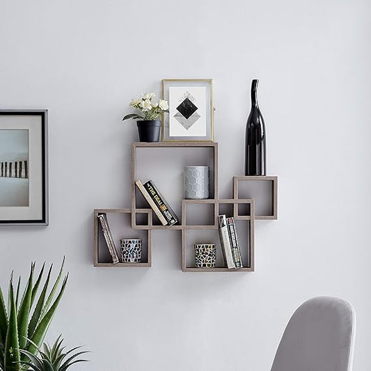 Intersecting Cube Shelves
