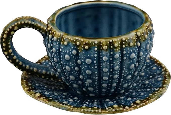 Urchin Tied Cup and Saucer
