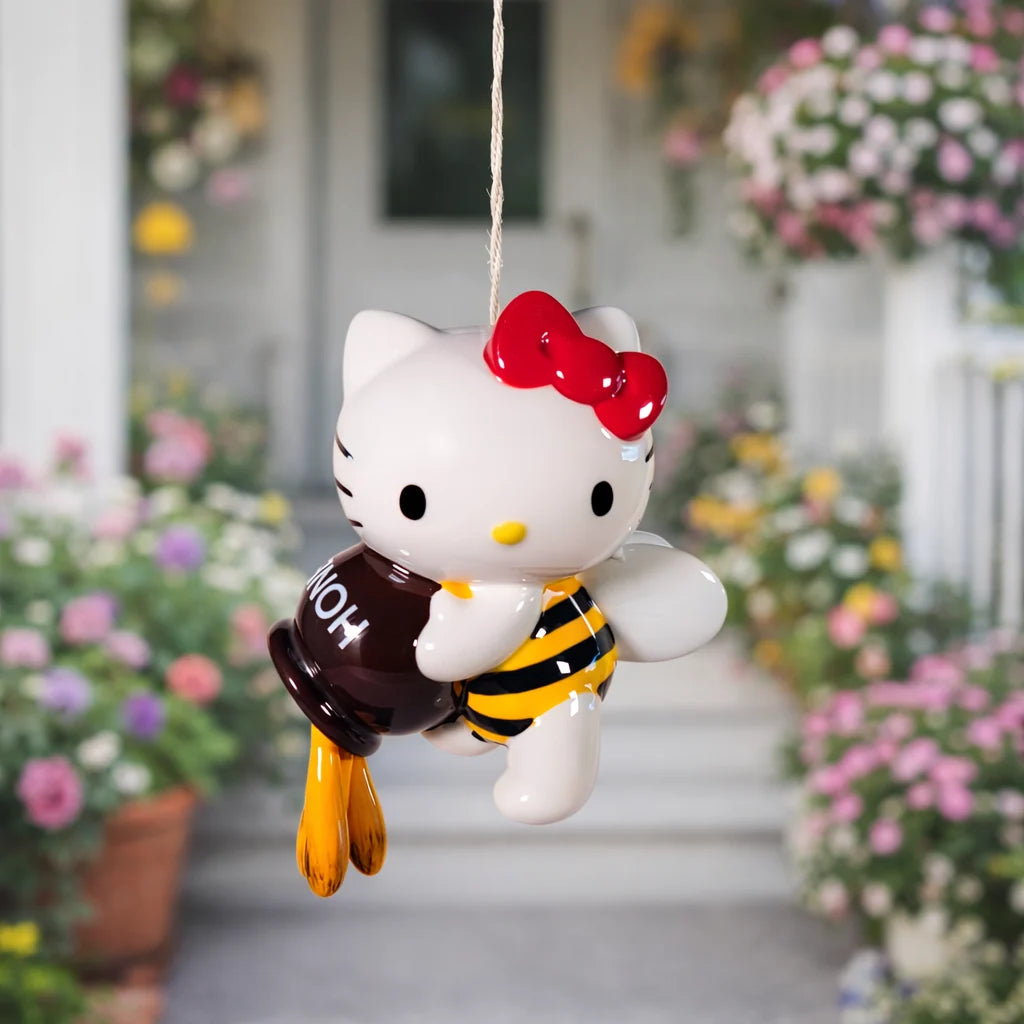 Hello Kitty Bumble Bee Wind Chime