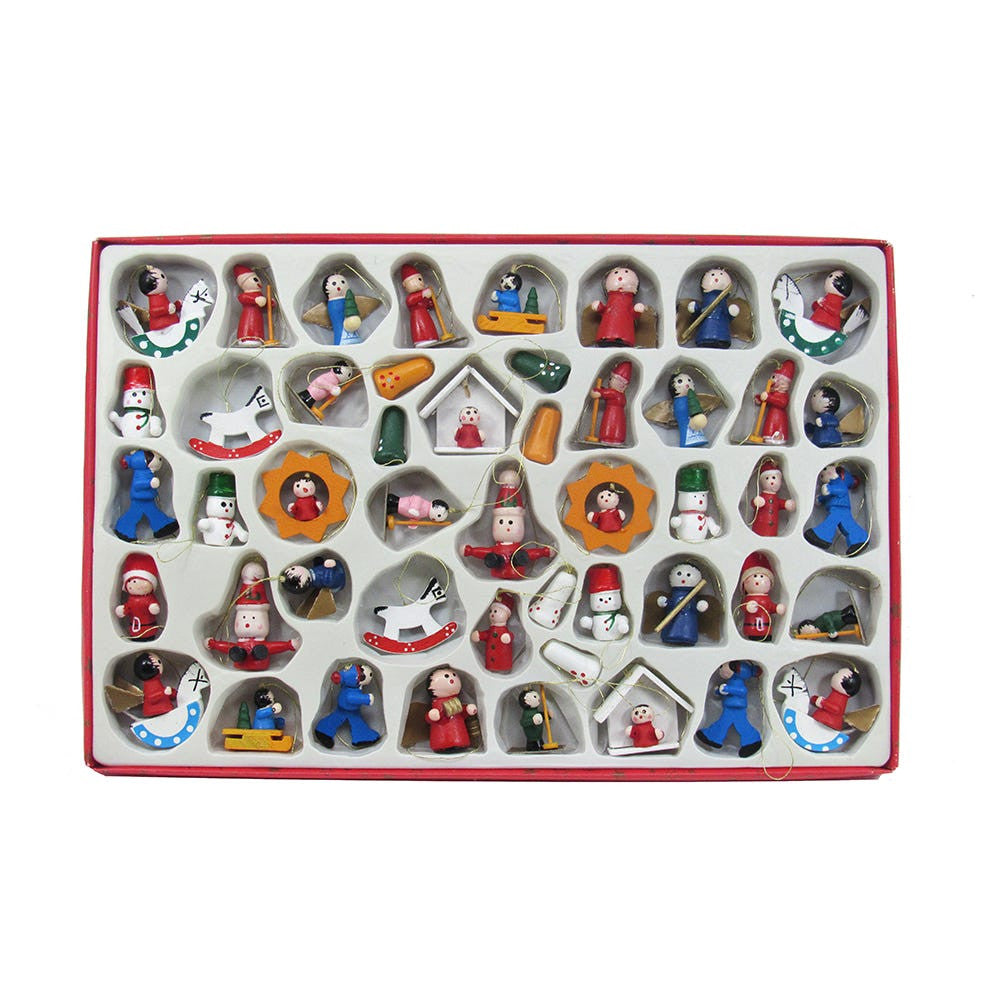 Petite Treasures Miniature Ornaments, 48-Piece Box