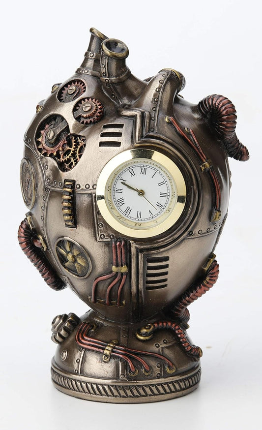 Steampunk Heart Clock