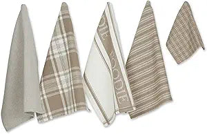 Stone Foodie Dishtowel & Dishcloth Set/5