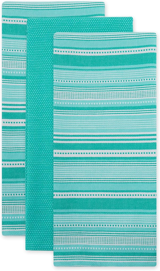 Everyday Dishtowel Collection Urban Stripe 3 Piece