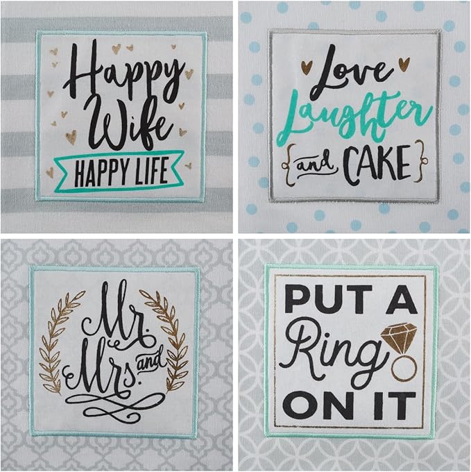 Wedding Collection Home Essentials For Newlyweds, Dishtowel Set